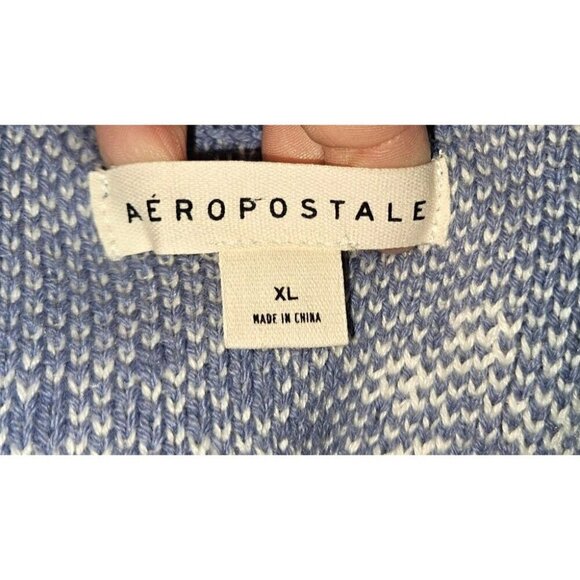 Aeropostale Daisy Cropped Top Knit Sweater Cami Womens Sz XL Purple Floral NEW - Picture 4 of 8